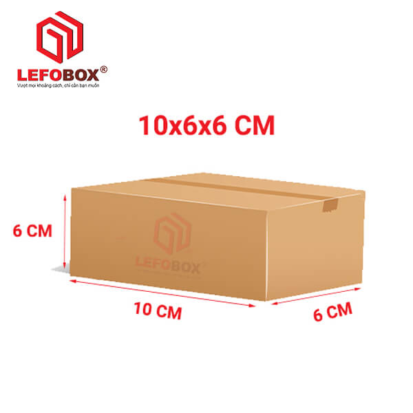 Hộp carton 10x6x6 LPM 1