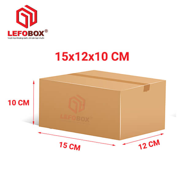 carton box 15x12x10 cm