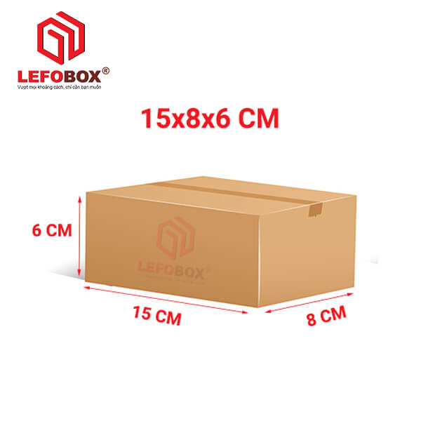 hộp carton 15x8x6