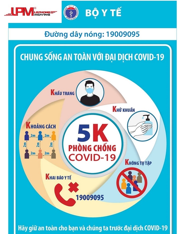 Chuyền nhà mùa dịch thực hiện 5k