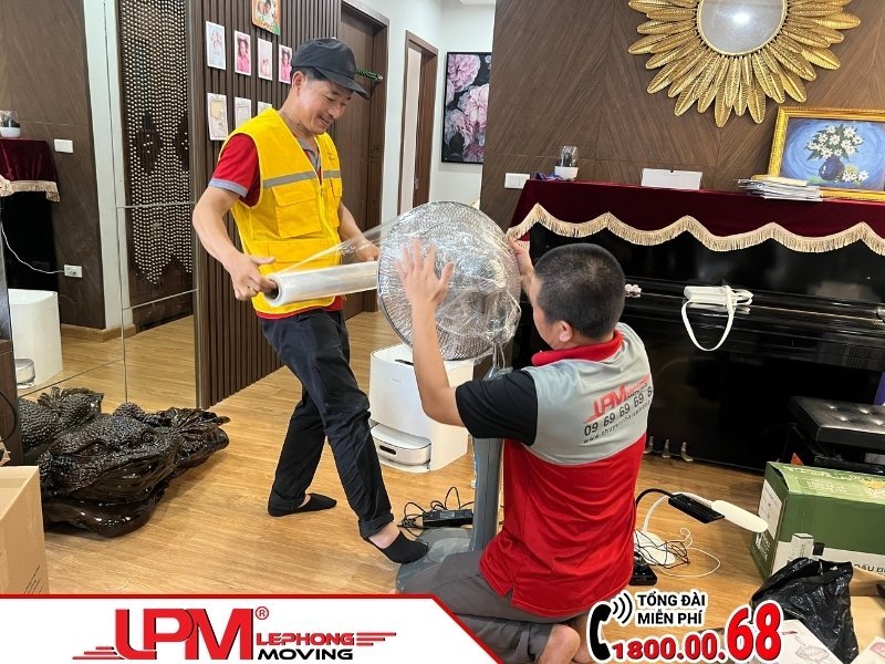 Dự án chuyển nhà chung cư LephongMoving đã thực hiện