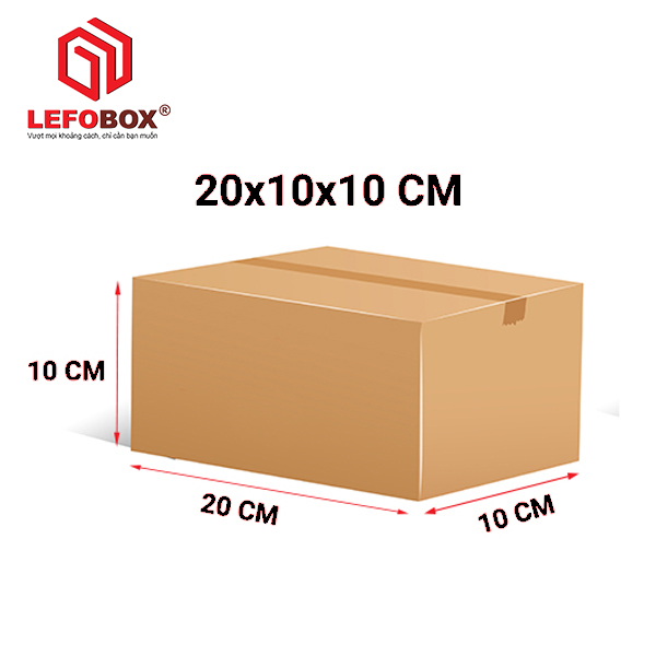 Hộp carton 20x10x10 cm