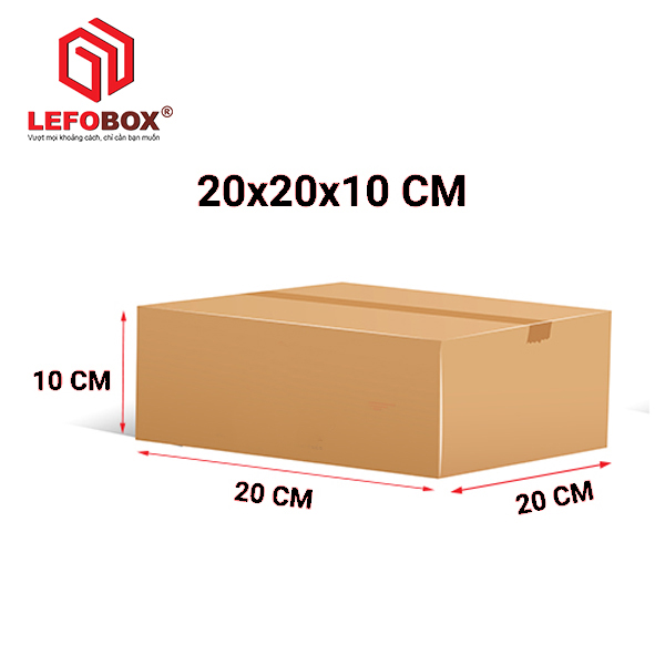 Hộp carton 20x20x10 cm