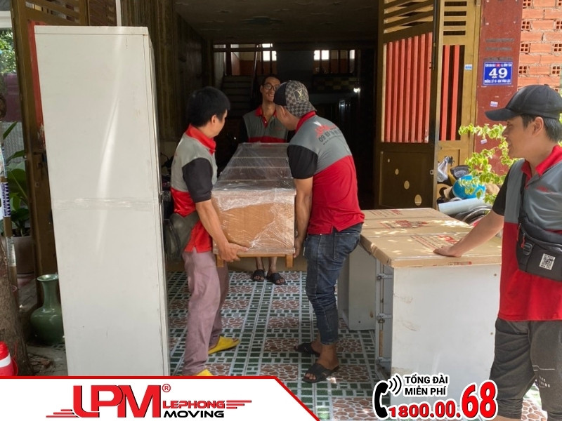 Hình ảnh dự án chuyển nhà tại quận 2 - LephongMoving