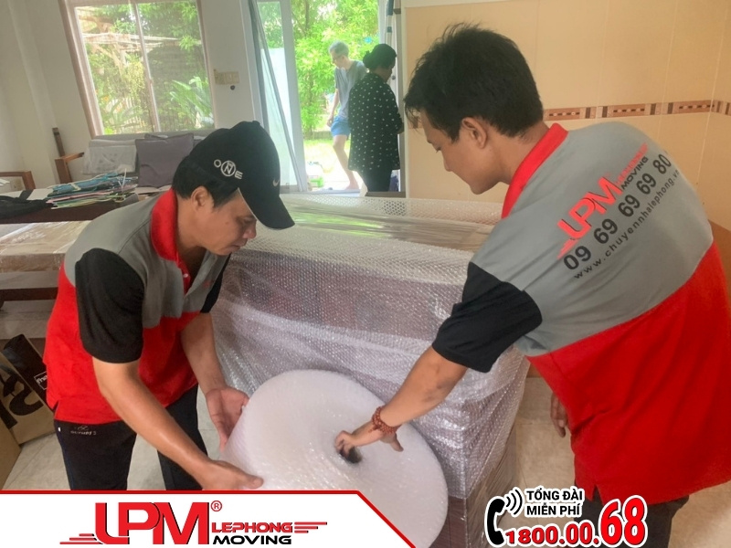 Các hạng mục công việc của dịch vụ chuyển nhà quận 10 LephongMoving