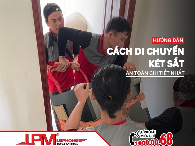 cách di chuyển két sắt