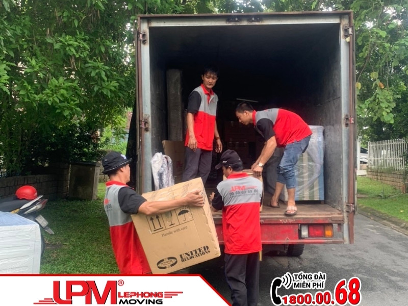Cam kết của dịch vụ chuyển nhà đường dài LephongMoving