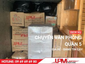 dịch vụ chuyển văn phòng quận 5