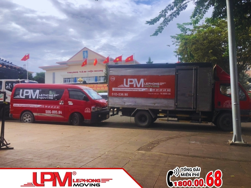 Dịch vụ taxi tải chuyển nhà LephongMoving