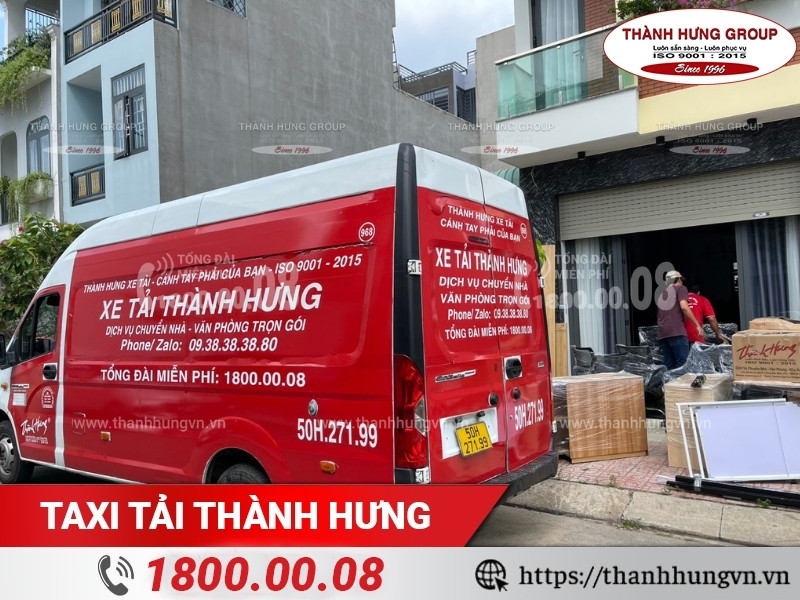 Dịch vụ Taxi Tải Thành Hưng uy tín, giá rẻ, TPHCM