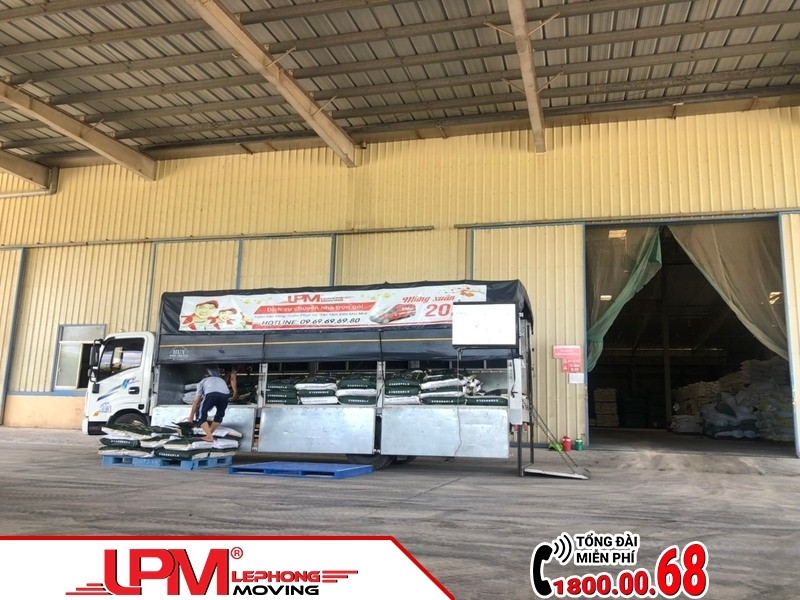 Phạm vi hoạt động của dịch vụ cho thuê xe tải của LephongMoving