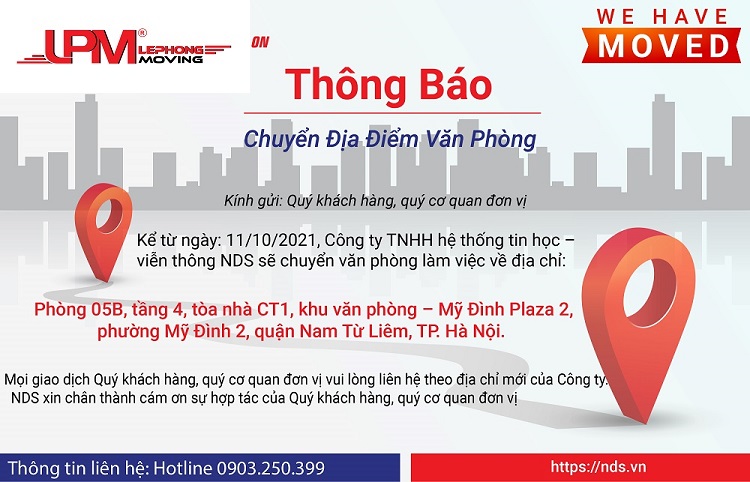 Mẫu thông báo số 5