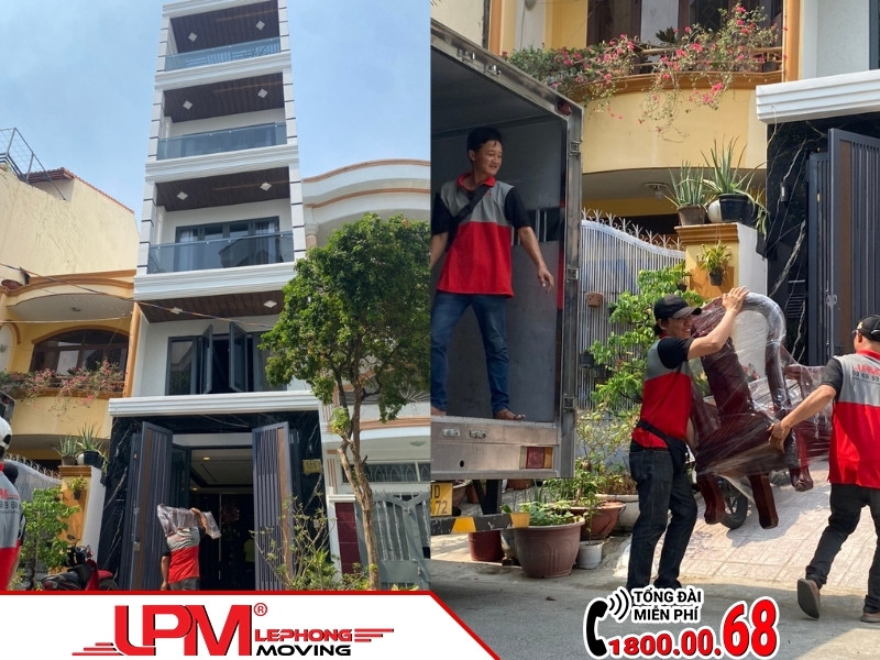 Quy trình di chuyển nhà cao tầng của LephongMoving