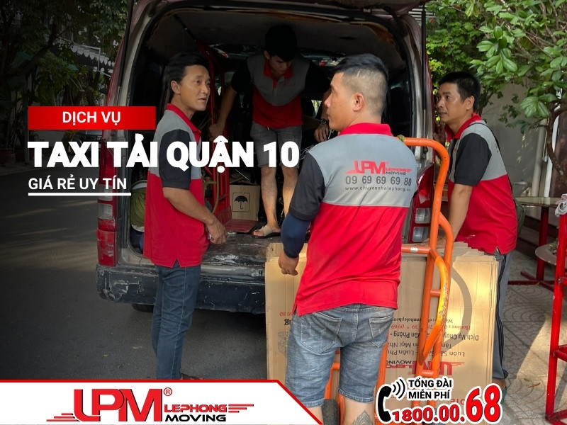 taxi tải quận 10