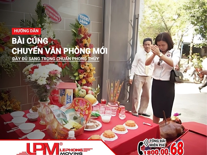 bài cúng chuyển văn phòng mới