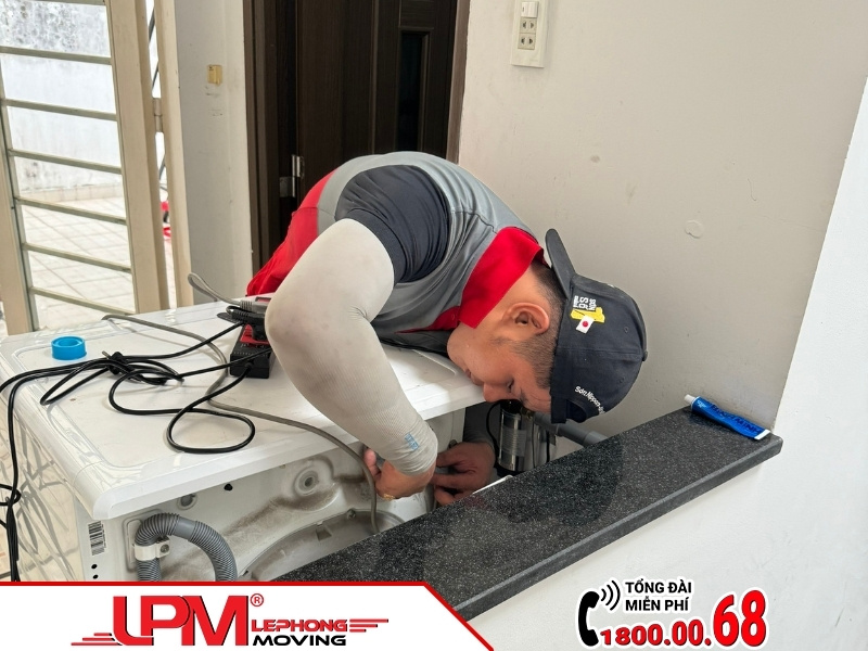 LephongMoving lựa chọn hàng đầu cho vận chuyển máy giặt an toàn, uy tín