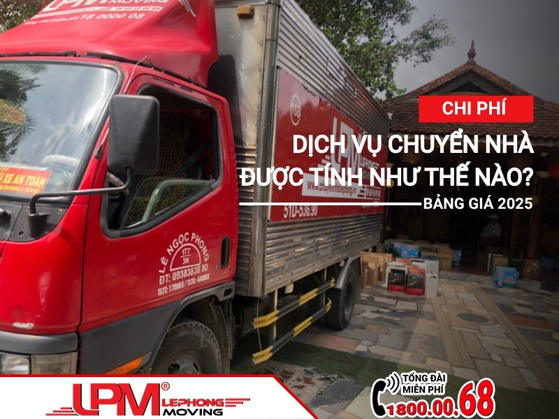 Chi phí dịch vụ chuyển nhà