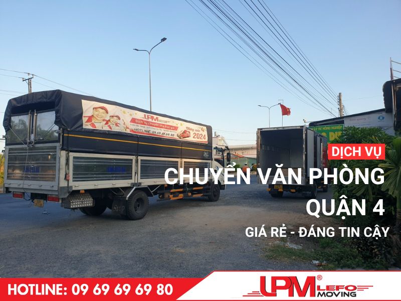 Dịch vụ chuyển văn phòng quận 4