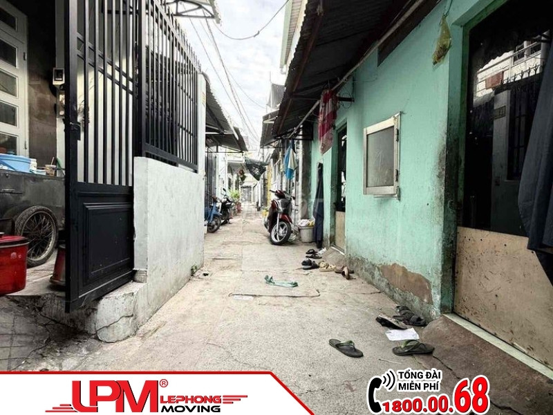 Tại Hóc Môn có nhiều hẻm nhỏ xe tải khó vào được