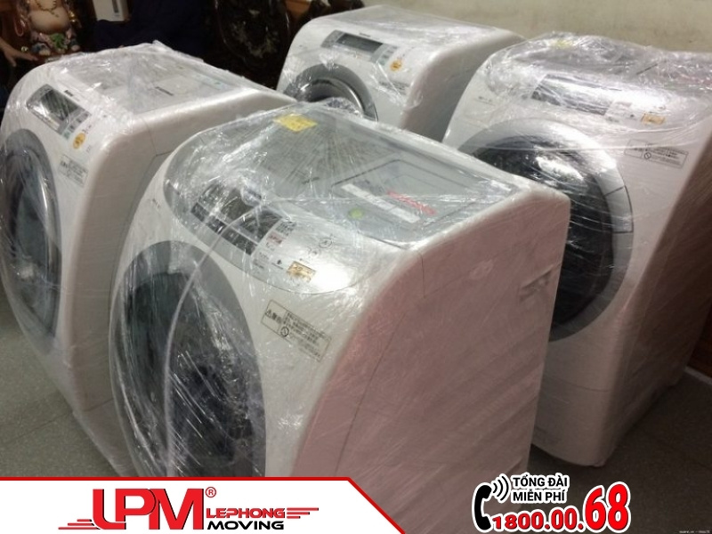 Vệ sinh sạch sẽ máy giặt trước khi vận chuyển