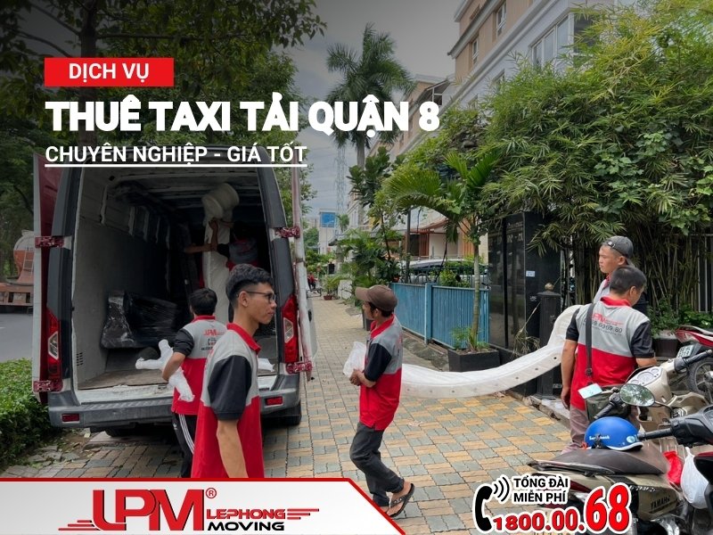 taxi tải quận 8