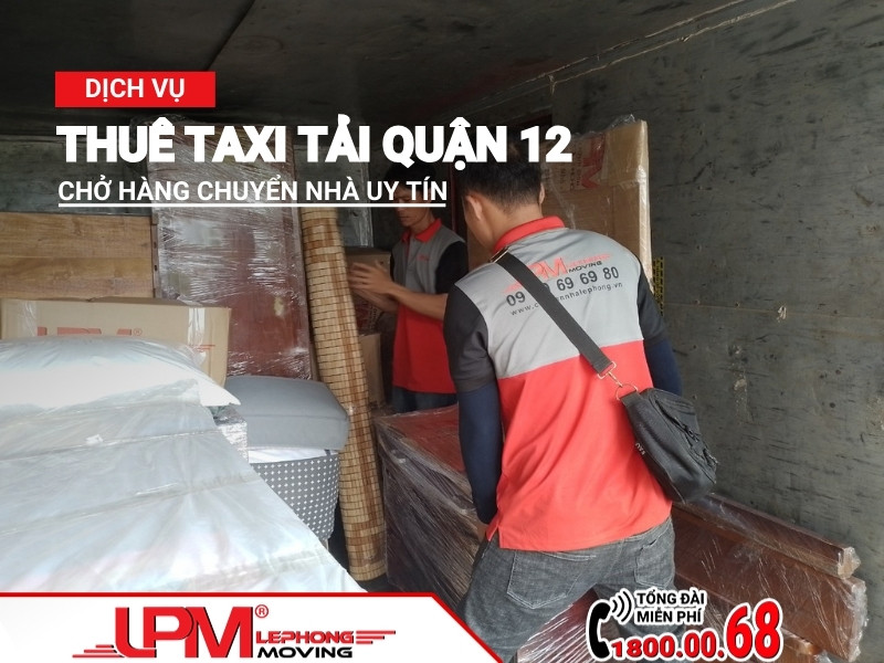 taxi tải quận 12