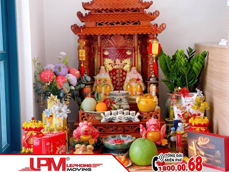 Cách khai quang điểm nhãn cho ông Địa – Thần Tài