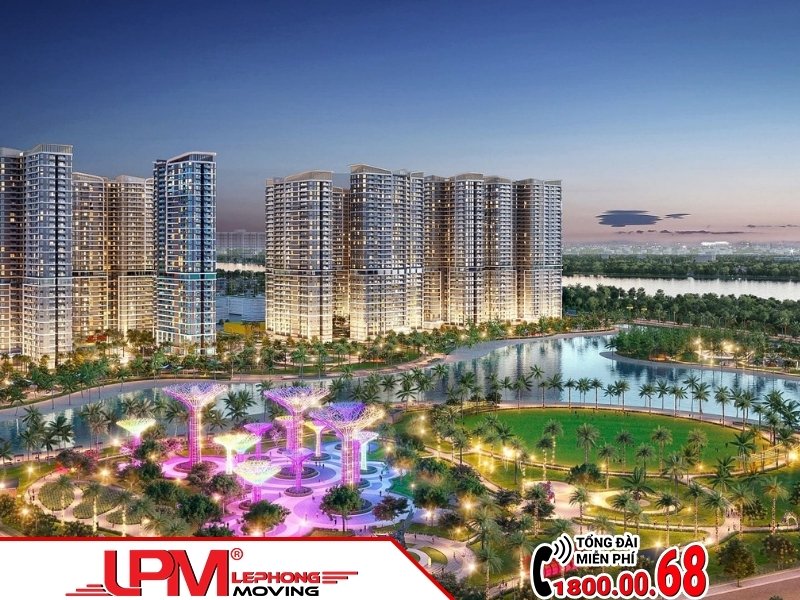 Khu đô thị Vinhomes Grand Park, quận 9 phát triển, thu hút dân cư.