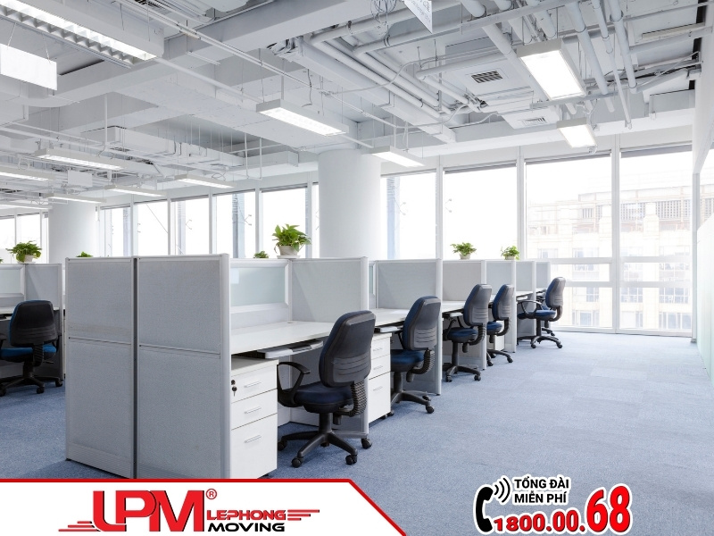 Diện tích văn phòng cần tháo dỡ