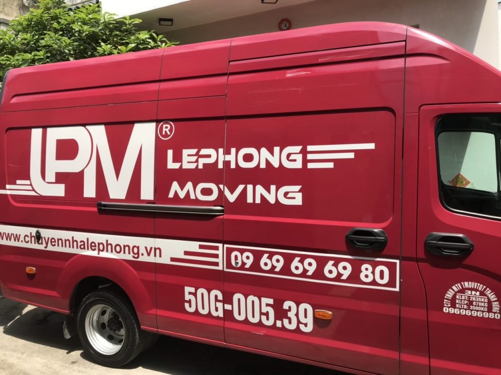 Taxi tải chuyển nhà LephongMoving