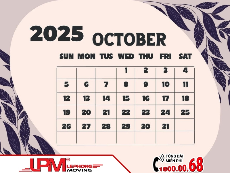 Tham khảo danh sách ngày tốt chuyển nhà tháng 10 năm 2025