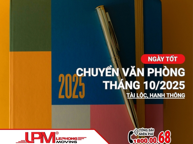 ngày tốt chuyển văn phòng tháng 10