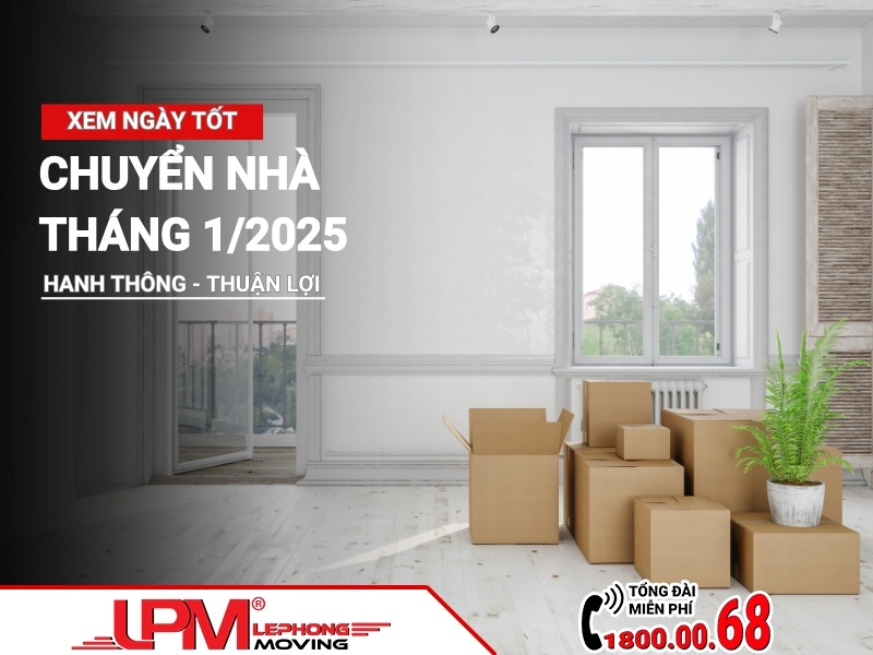 Ngày tốt chuyển nhà tháng 1