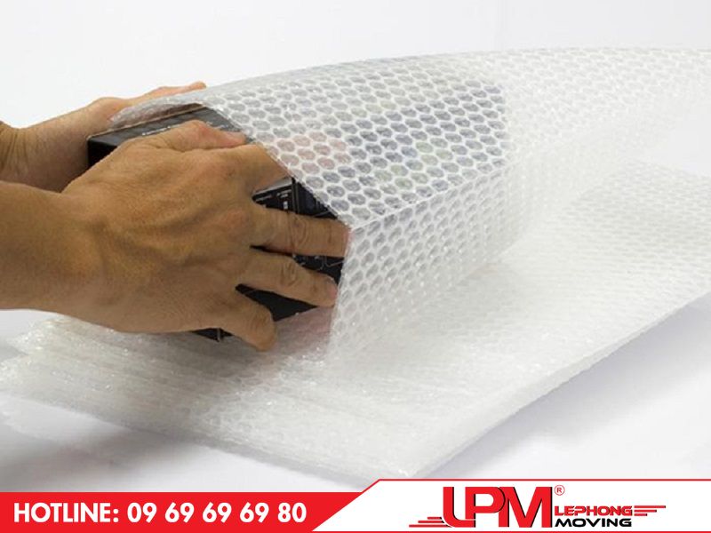 đóng gói hàng điện tử bằng bọc xốp