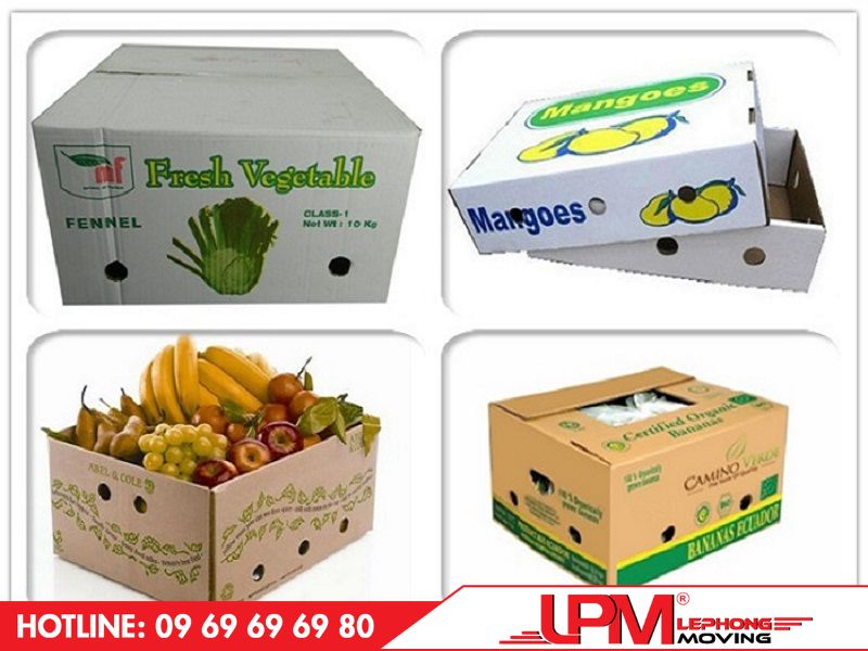 cách đóng gói trái cây bằng thùng carton