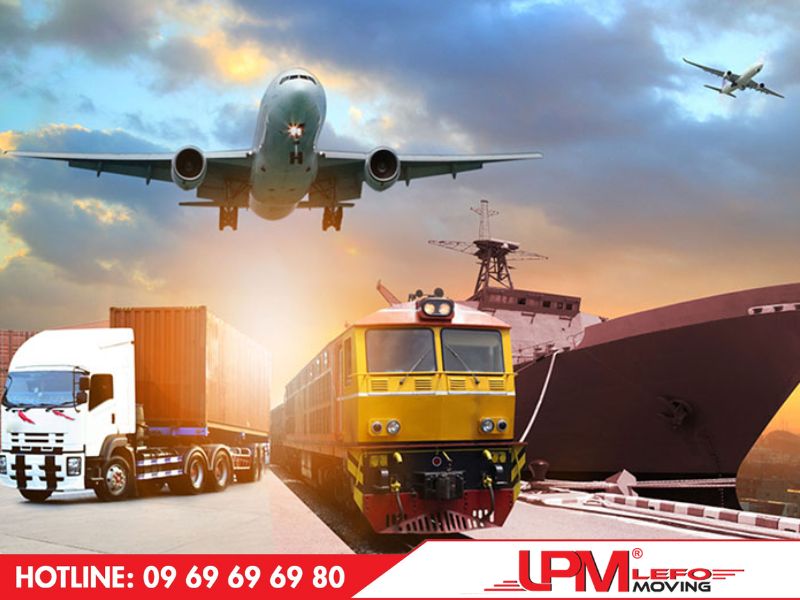 Vận chuyển trong Logistics được thực hiện bằng nhiều phương thức 