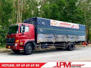 Vận chuyển hàng hóa bằng xe tải LephongMoving