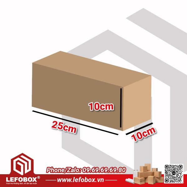 Hộp shipCOD 3 lớp 25x10x10