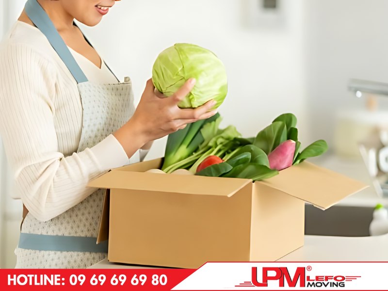 Cách đóng gói rau củ quả trước khi vận chuyển đường xa