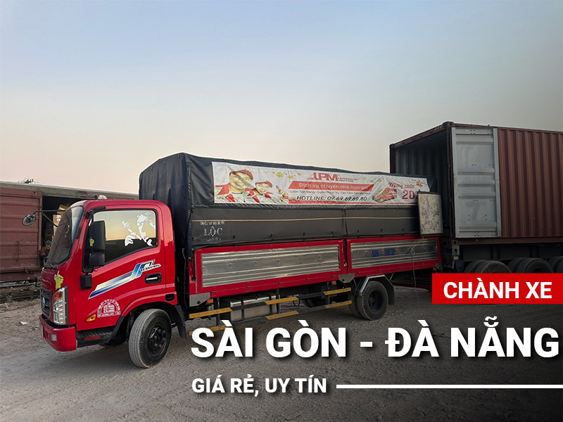 Chành xe Sài Gòn Đà Nẵng