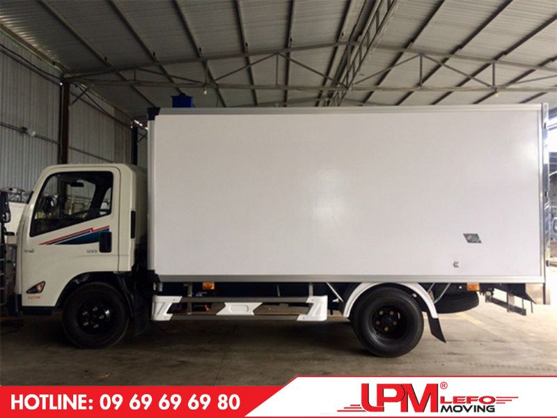 Thông số về trọng tải và kích thước thùng xe tải thùng bảo ôn