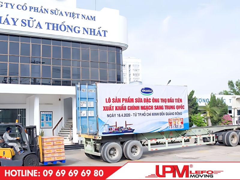 Cách sắp xếp sữa khi vận chuyển để sữa không bị hỏng