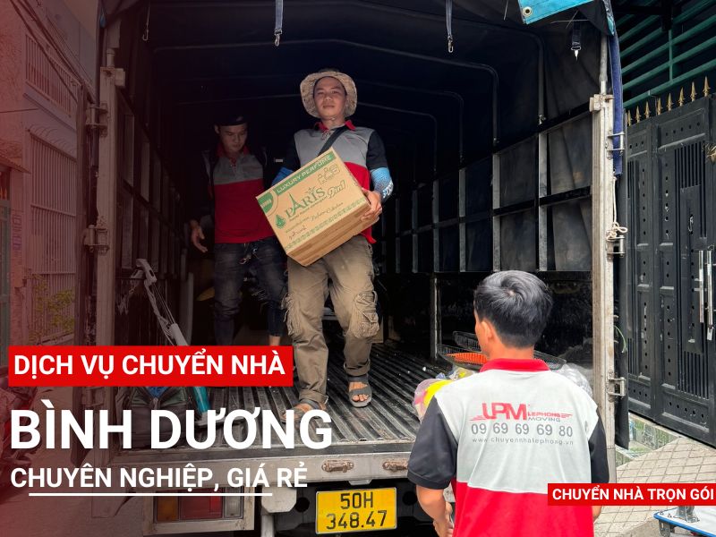Dịch vụ chuyển nhà trọn gói Bình Dương