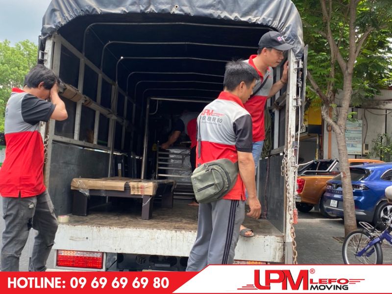 Hình thức giao nhận hàng tận nơi của chành xe Phú Quốc LephongMoving
