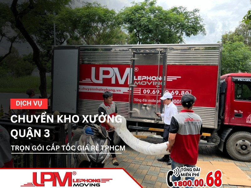 chuyển kho xưởng quận 3