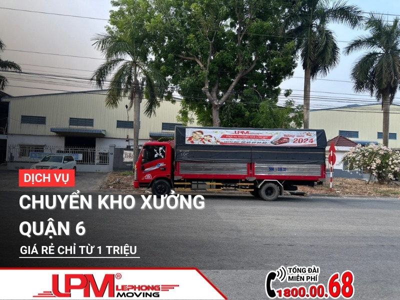 Chuyển kho xưởng quận 6