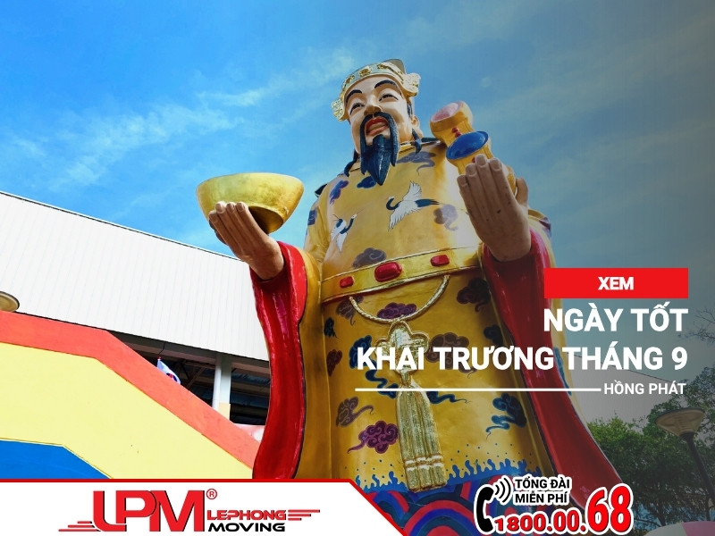 Ngày tốt khai trương tháng 9 năm 2025