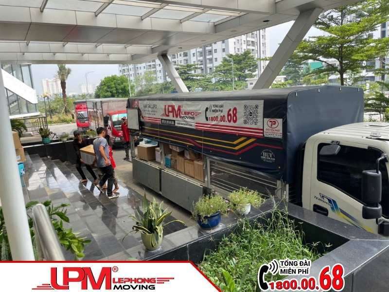 Hạng mục công việc dịch vụ chuyển kho xưởng Cần Giờ tại LephongMoving