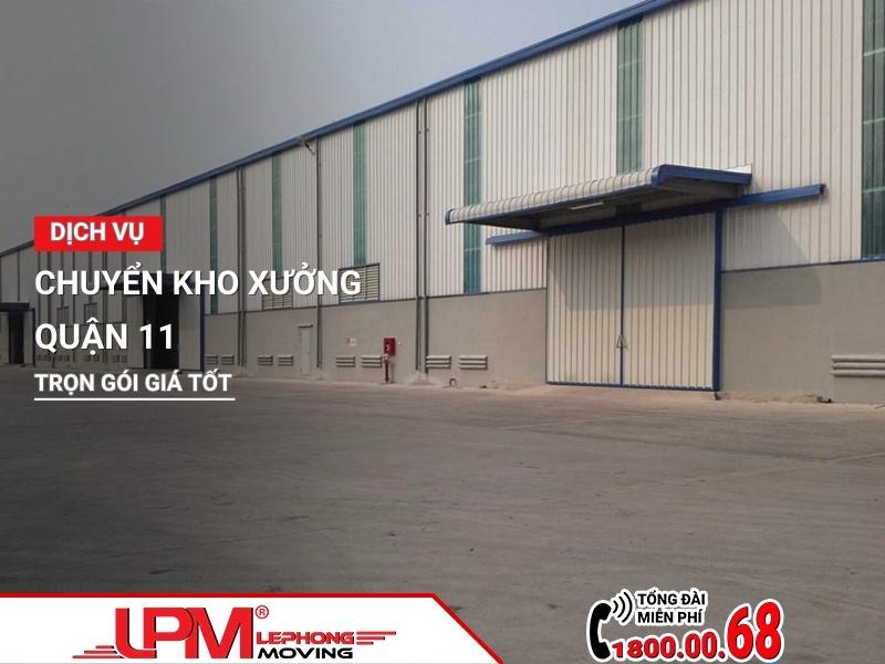 Chuyển kho xưởng quận 11