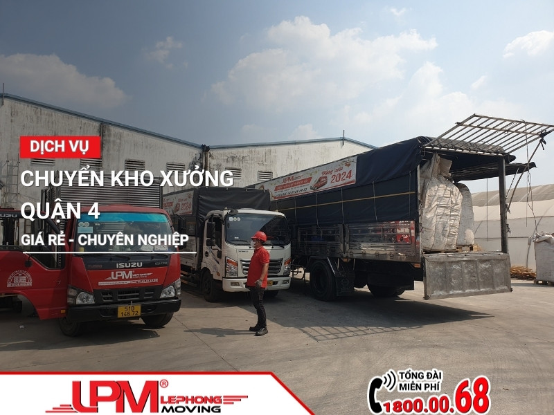 Chuyển kho xưởng quận 4